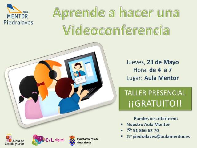 Taller "Aprende a hacer una Videoconferencia"