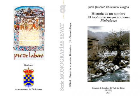 Nuevo libro sobre la historia del nombre de Piedralaves