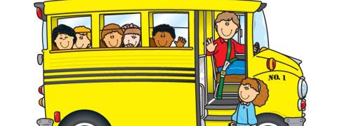 Paradas del autobus escolar