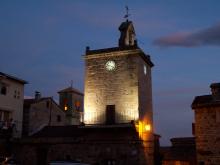 Torre del reloj y de la iglesia La Torre del Reloj y el Campanario de la Iglesia, Piedralaves
